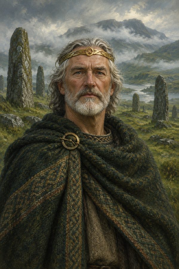 Celtic High King portrait style example