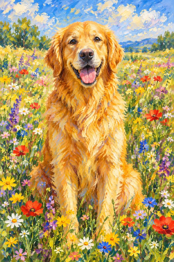 Pet Flower Field
