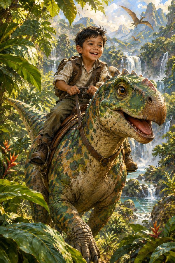 Prehistoric Jungle Rider