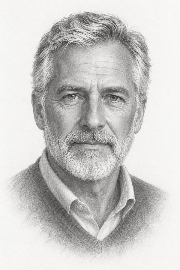 Studio Graphite portrait style example